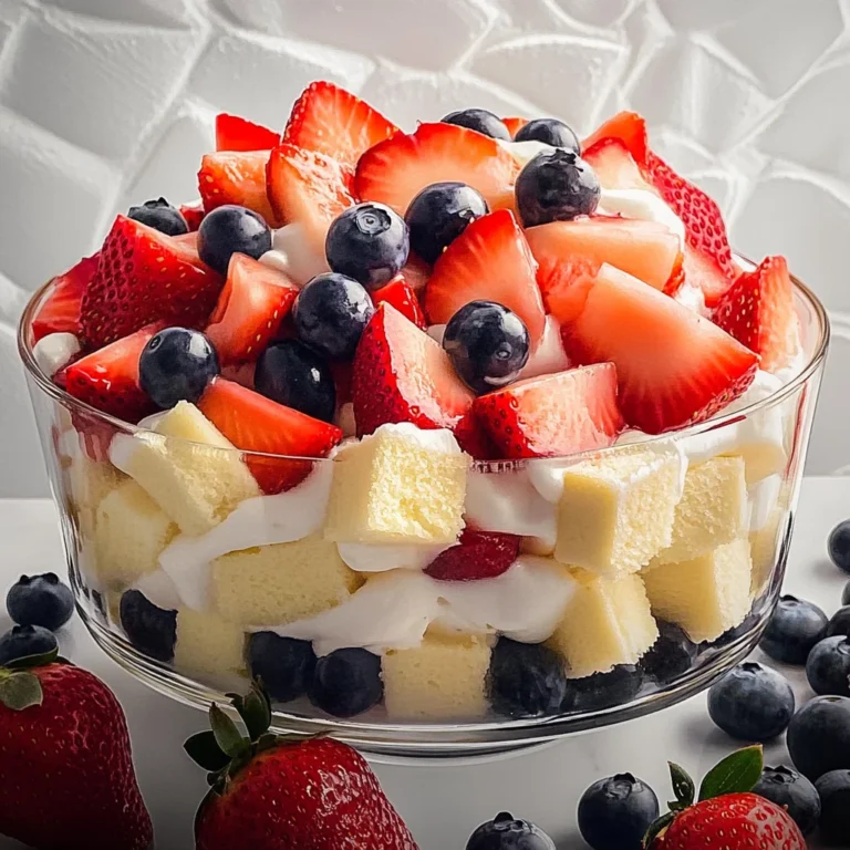 4th of July Trifle
