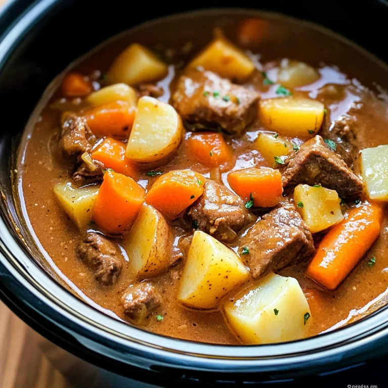 Crock Pot Beef Stew