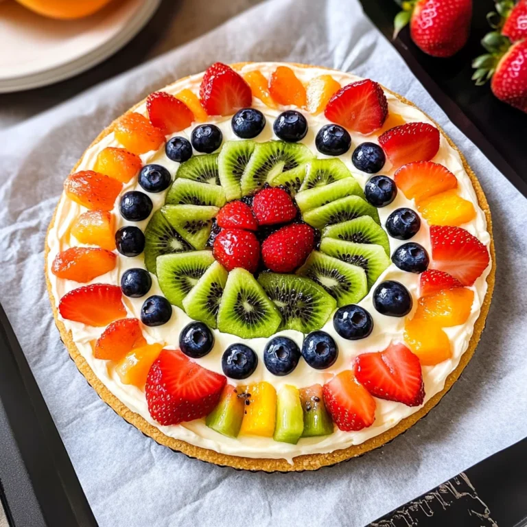 Fruit Pizza Recipe