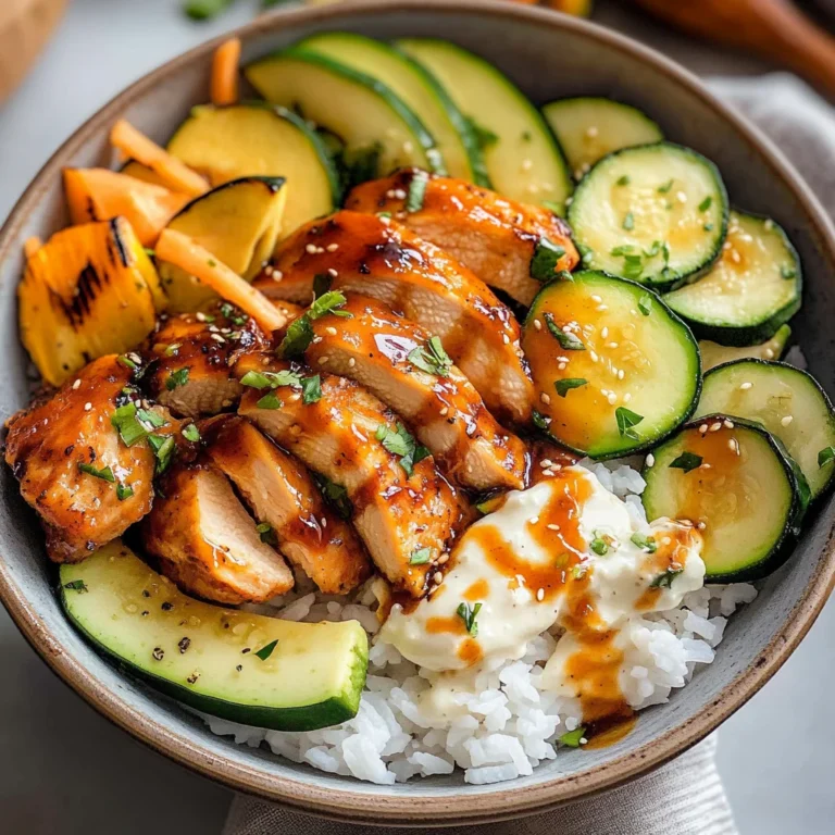 Hot Honey Chicken and Rice Bowls