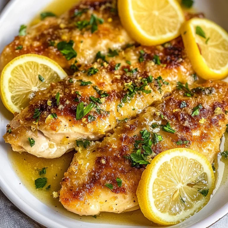 Lemon Chicken with BEST Lemon Butter Sauce