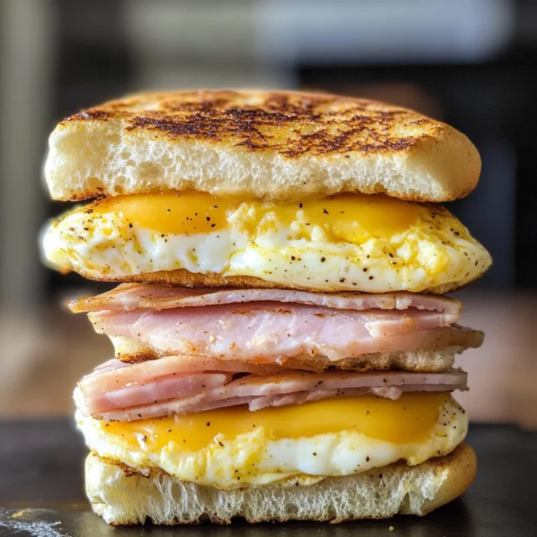Make-Ahead Freezer Breakfast Sandwiches