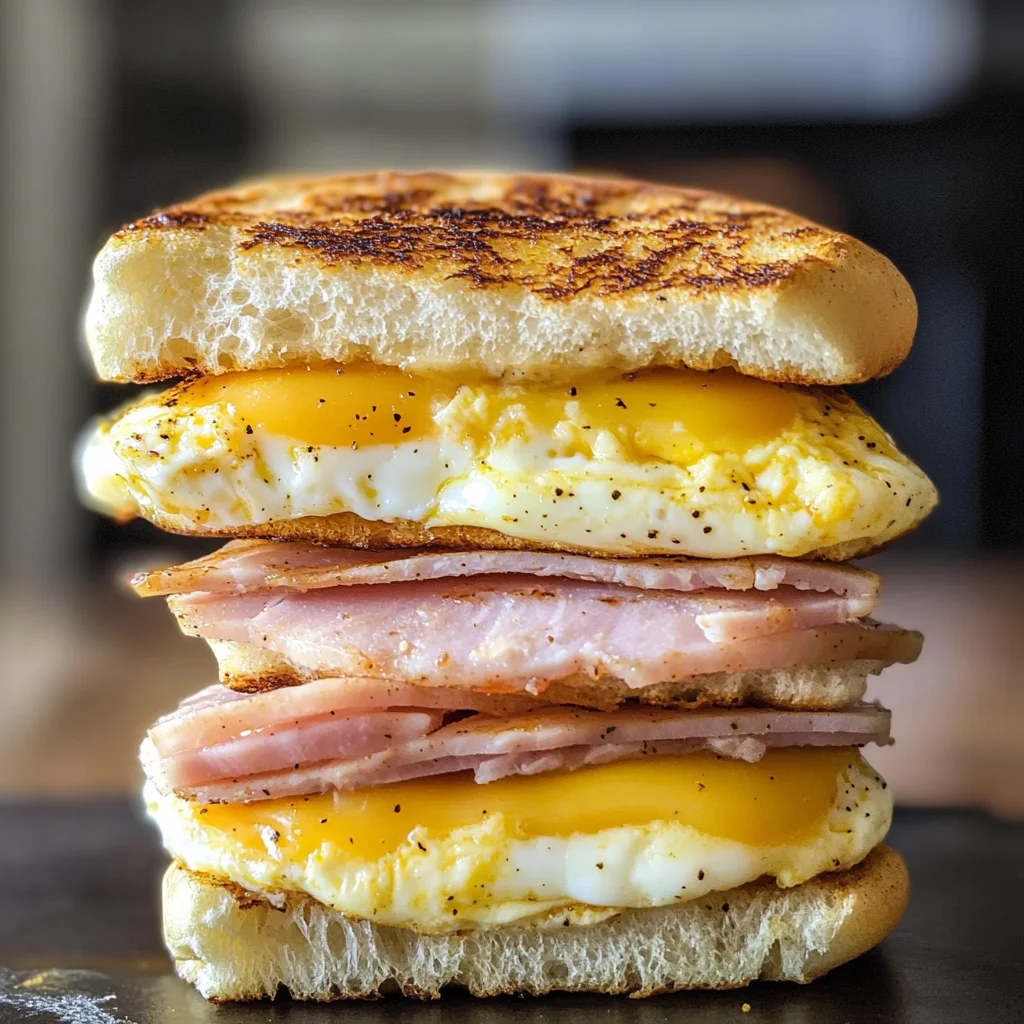 Make-Ahead Freezer Breakfast Sandwiches