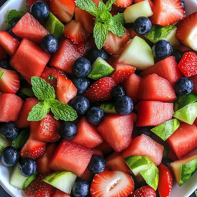 Mojito Fruit Salad