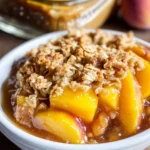 Single Serving Peach Crisp