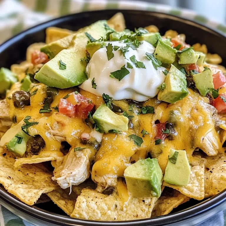 Slow Cooker Creamy Chicken Nachos