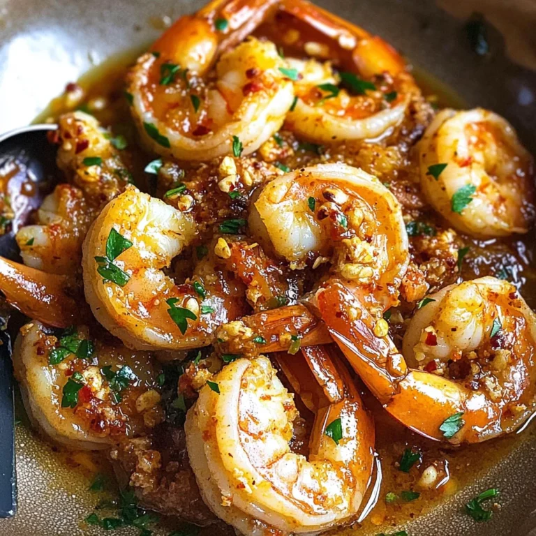 Spicy Drunken Shrimp
