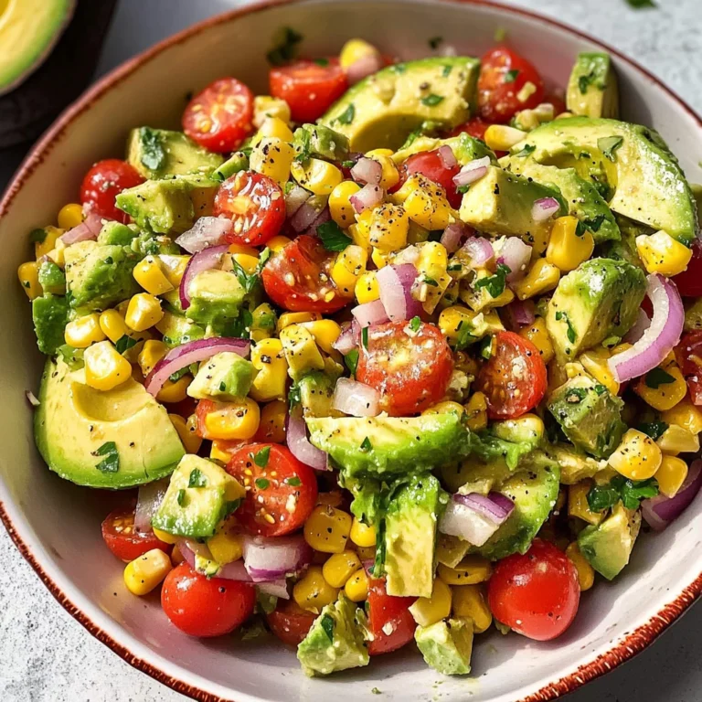 Avocado Corn Salad