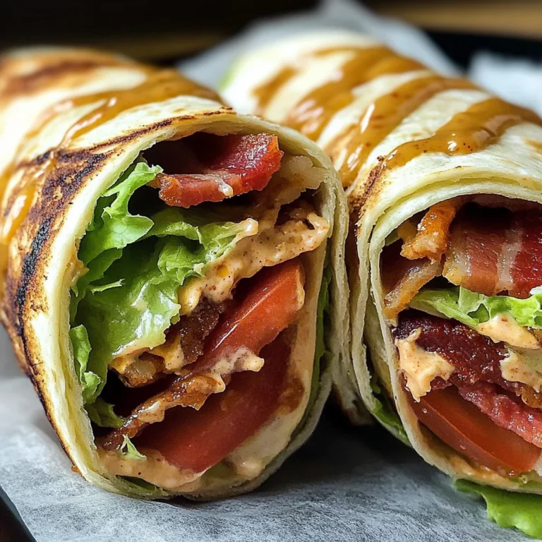 BLT Wraps with Secret Sauce