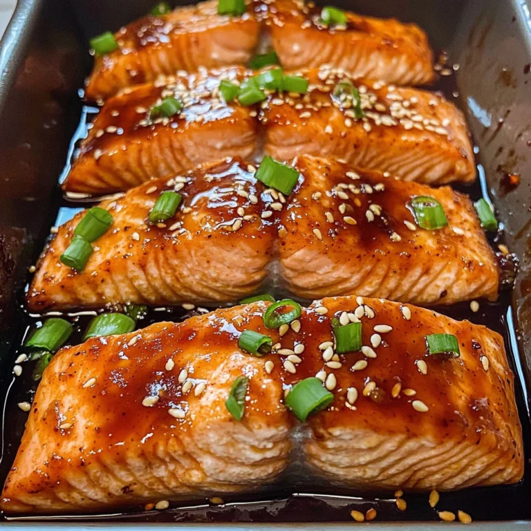 Baked Teriyaki Salmon