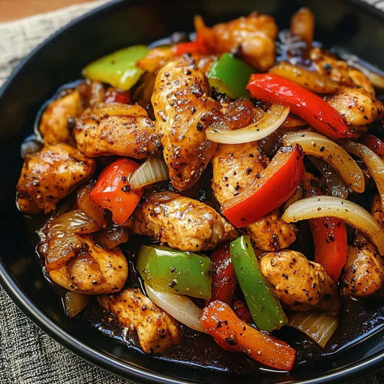 Black Pepper Chicken