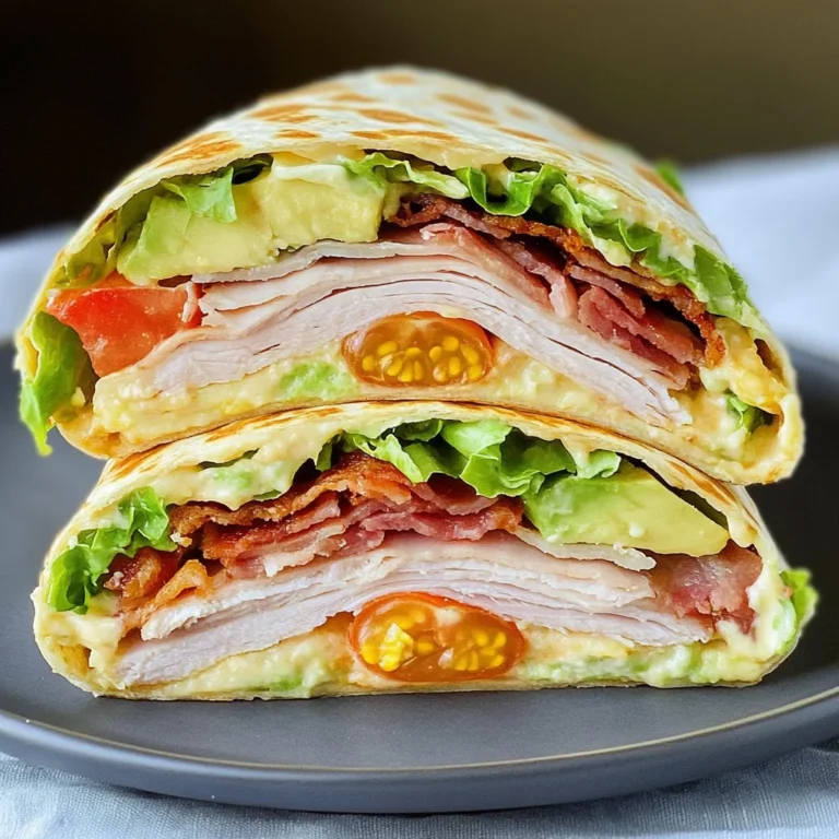 California Turkey Club Wrap