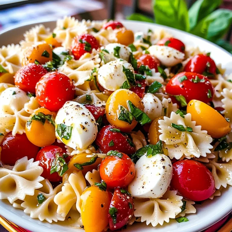 Caprese Pasta Salad Recipe