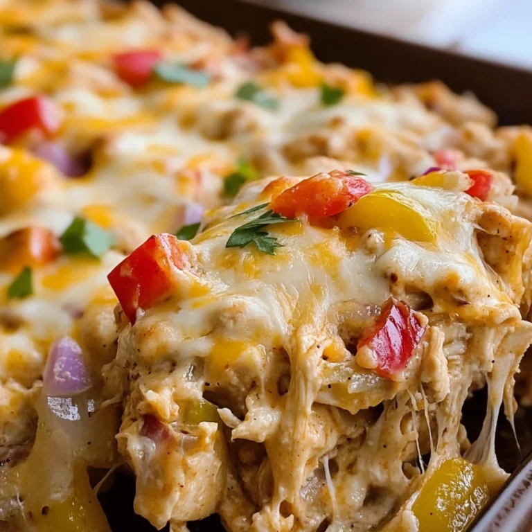 Chicken Fajita Casserole