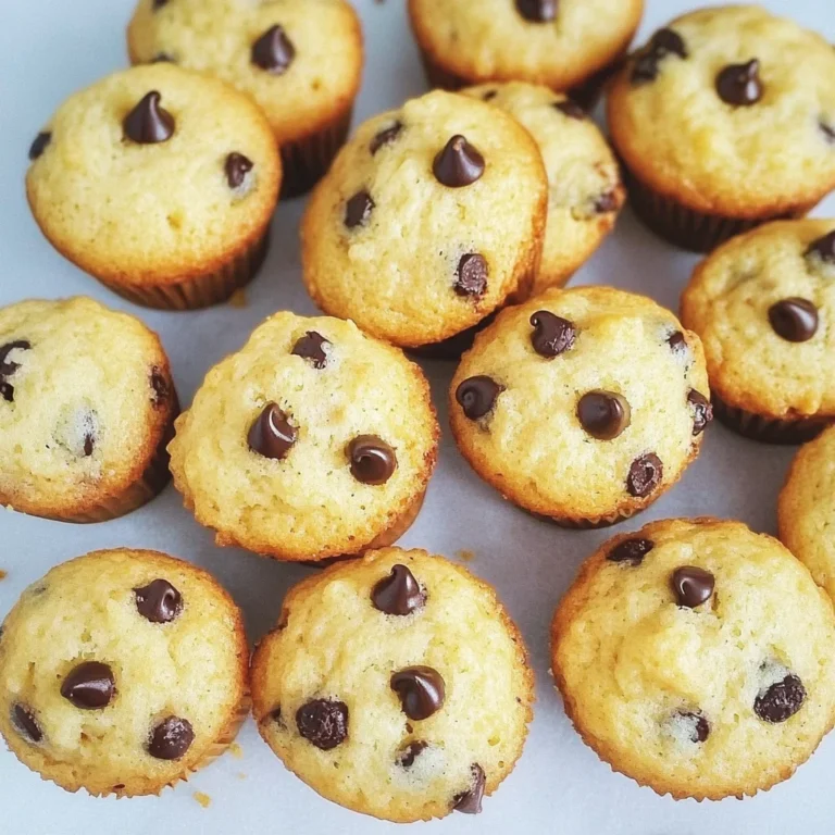 Chocolate Chip Mini Muffins (Little Bites Copycat)