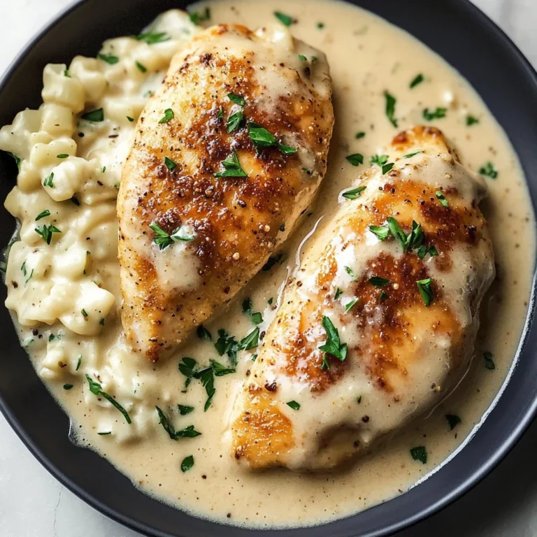 Creamy Garlic Parmesan Chicken