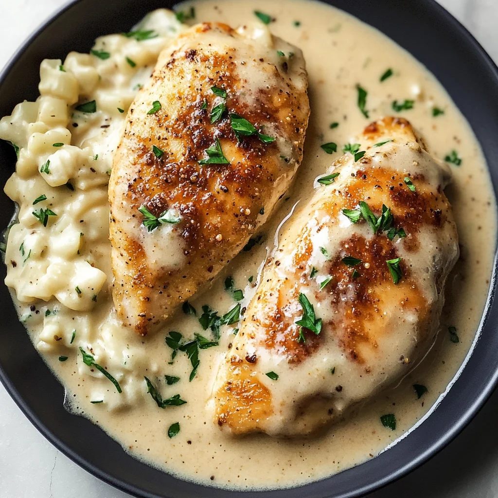 Creamy Garlic Parmesan Chicken