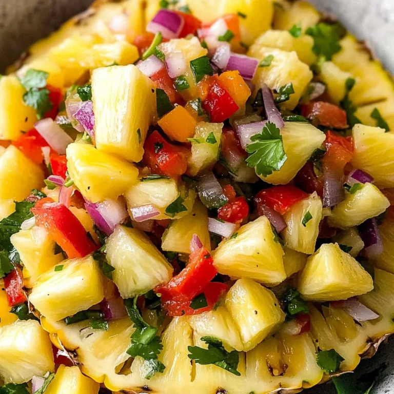 Easy Pineapple Salsa