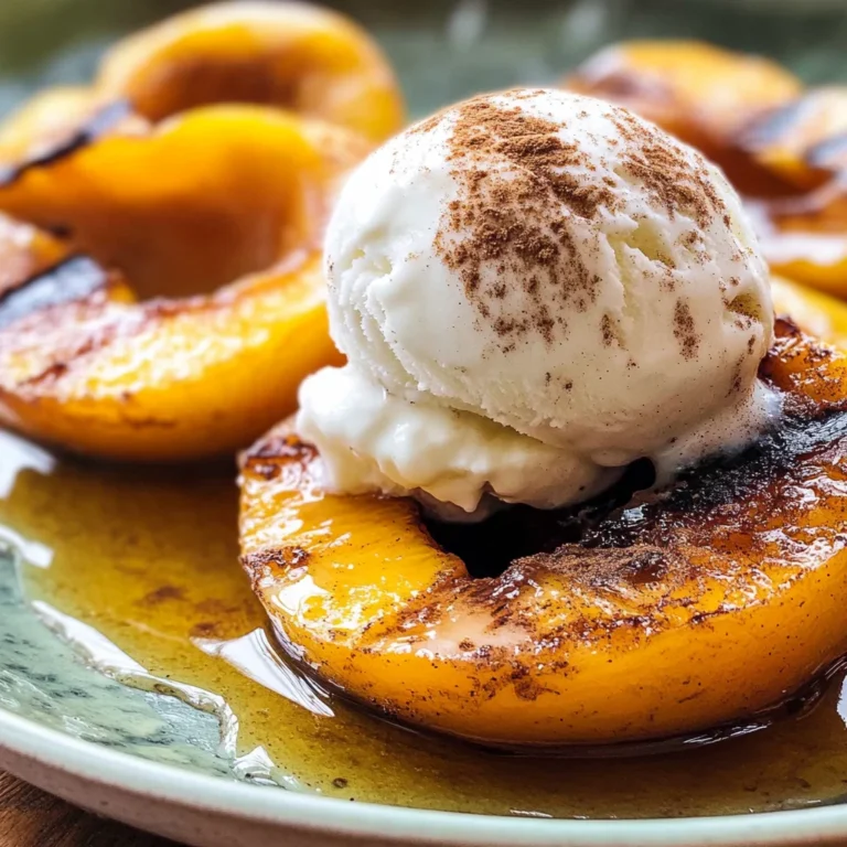 Grilled Peaches