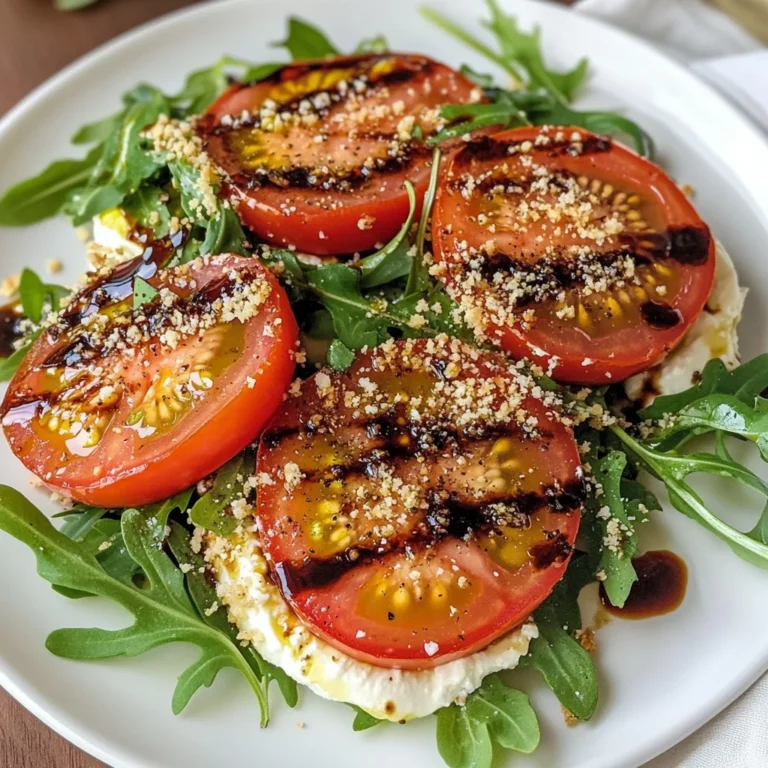 Heirloom Tomato Salad with Whipped Feta and Balsamic