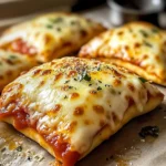Homemade Easy Cheesy Pizza Pockets