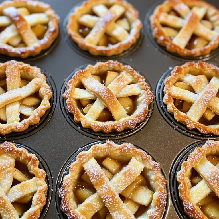 Muffin Tin Mini Apple Pies