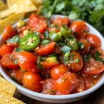 Roasted Cherry Tomato Salsa