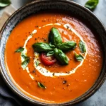 Roasted Tomato Basil Soup
