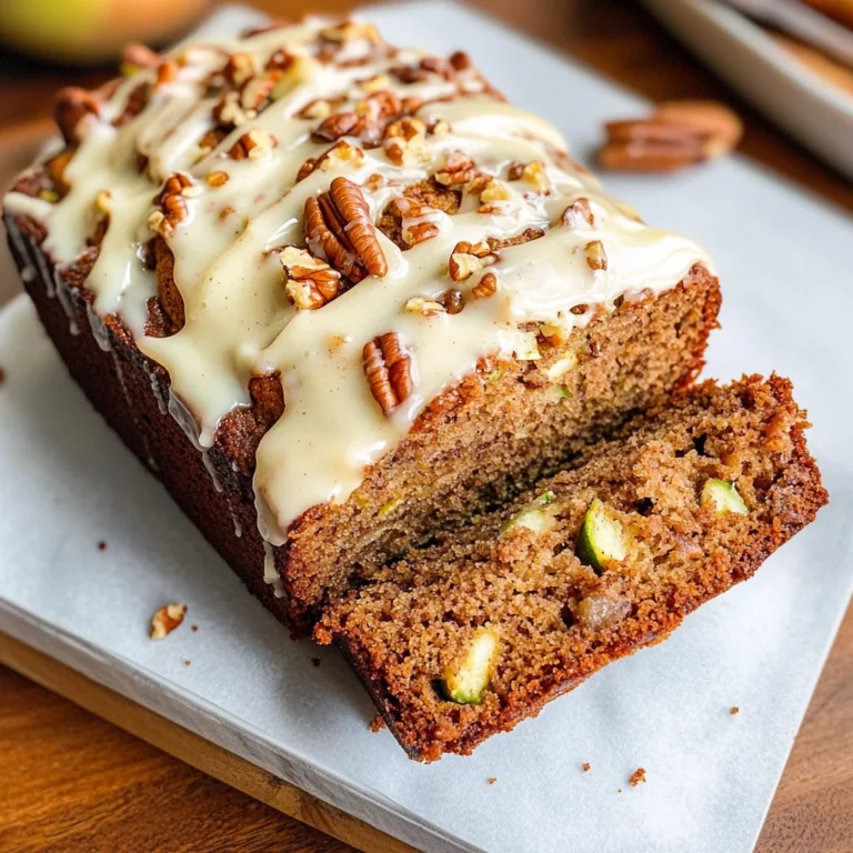 Spiced Apple Zucchini Bread