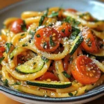 Tomato Zucchini Pasta